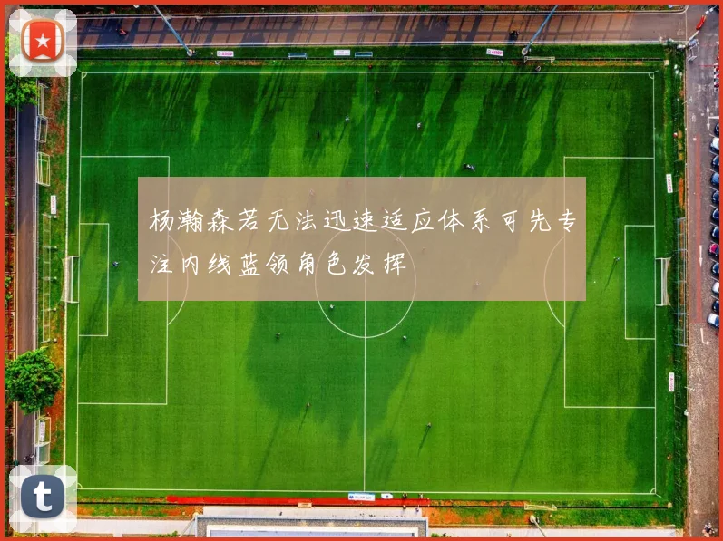 杨瀚森若无法迅速适应体系可先专注内线蓝领角色发挥